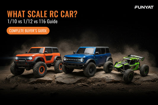 What Scale RC Car Should I Buy? — 1/10 vs 1/12 vs 1/16 Guide 2026