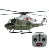 GOOSKY E2 UH-1Y Army Green VENOM RC Helicopter GPS 1:35 Air Rescue Aircraft Model Helicopter Army Green - RC Helicopter | FUNYAT