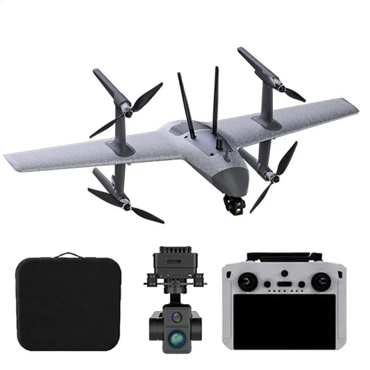 HEQUVA SWAN VOYAGER K8T-V2 VTOL Drone Infrared Super Resolution Night Vision Thermal Camera | FUNYAT