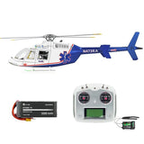 FLYWING Bell407 470 Class GPS RC Helicopter ACE Flight Controller 6CH LED RTF — Full View
