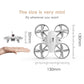 APEX FPV Drone 4.0 Lightweight 100g Mini Drone Top View Compact Design
