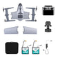 HEQUVA Swan Voyager K8-V2 VTOL Fixed Wing Drone 60 Min Flight Time 4K FPV RC Airplane RTF K8-V2 2 Battery - Professional Drone | FUNYAT