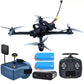 7inch FPV Drone Manta 7 X Lite Long Range Cinematic FPV Drone RTF Flying kit with Transmitter and Flight Goggles 7inch RTF Flying kit + LS-800D 2 Battery - FPV Drone | FUNYAT