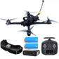 7inch FPV Drone Manta 7 X Lite Long Range Cinematic FPV Drone RTF Flying kit with Transmitter and Flight Goggles 7inch RTF Flying kit + SKY04O PRO 2 Battery - FPV Drone | FUNYAT