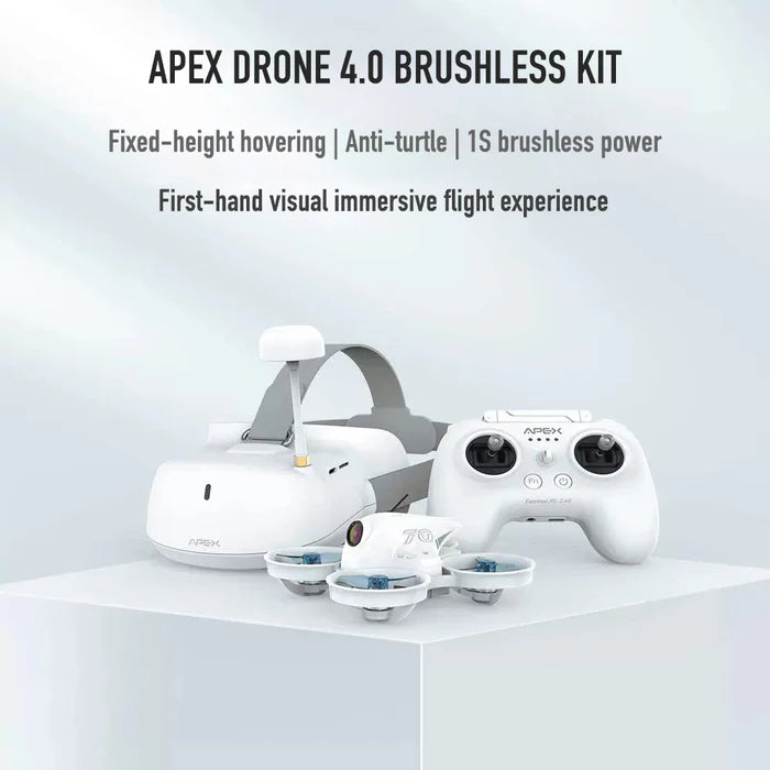 APEX PRO FPV Drone 4.0 Head Tracking Optical Flow 5.8G FPV Goggles APEX PRO Set / 3 Battery