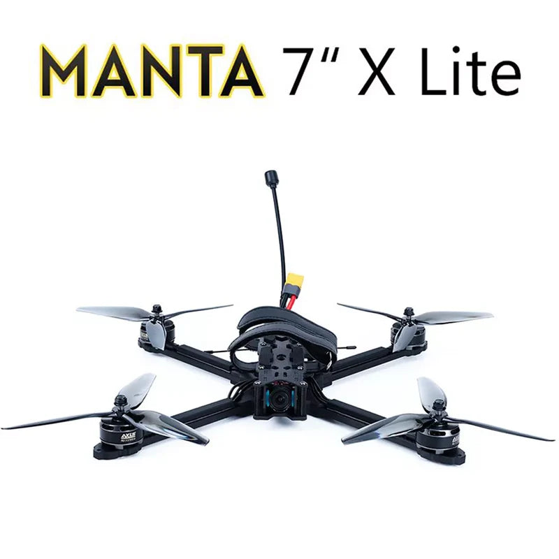 7inch FPV Drone Manta 7 X Lite Long Range Cinematic FPV Drone RTF Flying kit with Transmitter and Flight Goggles - FPV Drone | FUNYAT
