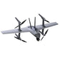 HEQUVA K8T-V2 VTOL UAV Flying Side View 1100mm Wingspan Fixed Wing | FUNYAT