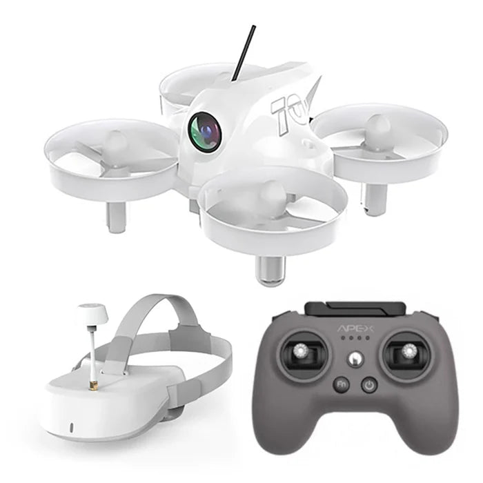 APEX PRO FPV Drone 4.0 Head Tracking Optical Flow 5.8G FPV Goggles APEX PRO ELRS Set / 4 Battery