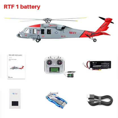FLYWING MH-60R Jayhawk 470L Scale RC Helicopter GPS ACE Flight Controller RTF MH-60R RTF 1 Battery - RC Helicopter | FUNYAT