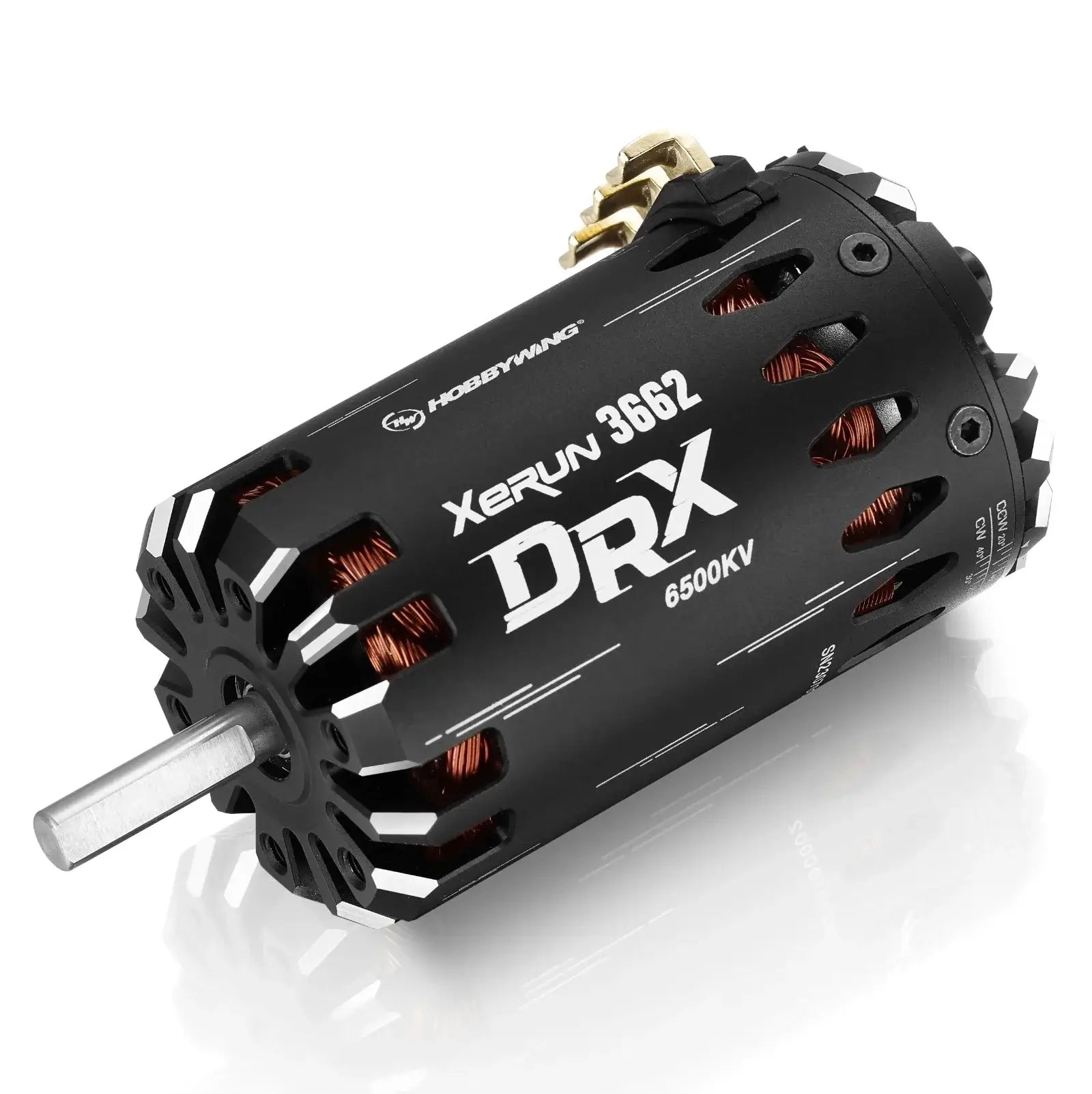 Hobbywing XeRun 3662SD DRX 6500KV Sensored Brushless Motor for 1/10 RC Drag Racing (2S LiPo) - RC Motor | FUNYAT