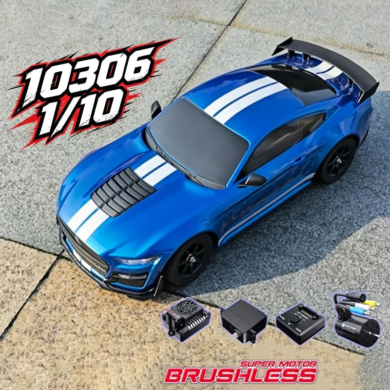 MJX Hyper Go 10306 Brushless 1/10 RC Rally Car 4WD 70km/h High Speed Official License Racing Vehicle - RC Car | FUNYAT