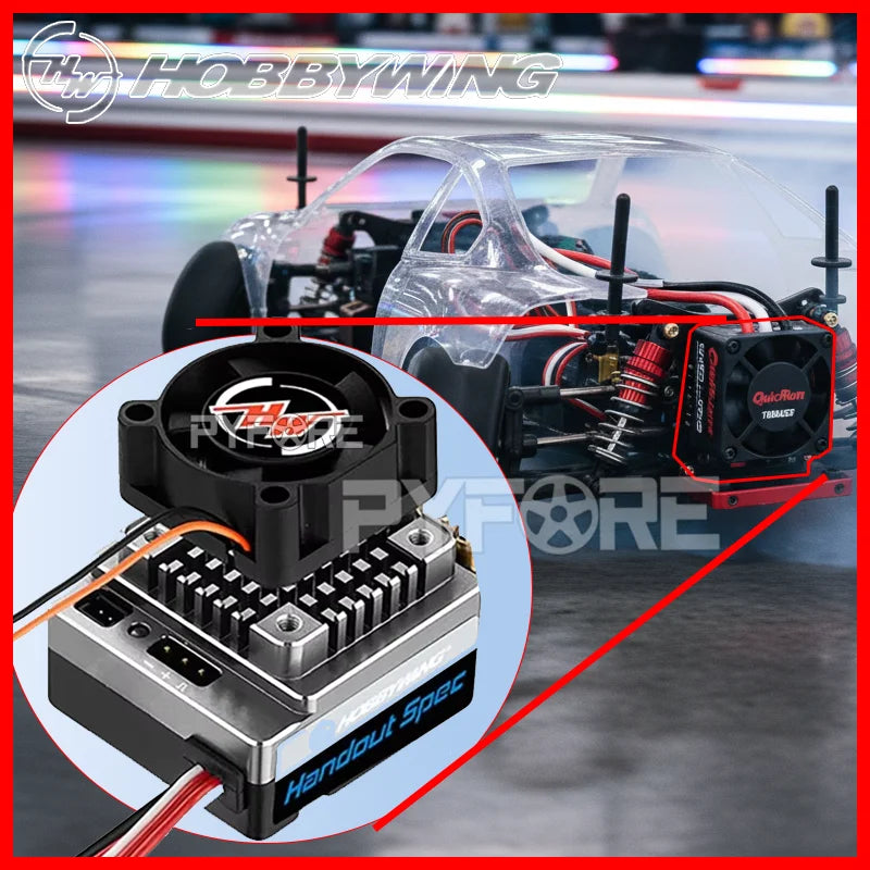Hobbywing XeRun XR10 Justock G3 60A Sensored Brushless ESC & Motor Combo for 1/10 RC Drift, Touring & Racing Cars — 13.5T / 17.5T / 21.5T - RC Car Parts & Electronics | FUNYAT