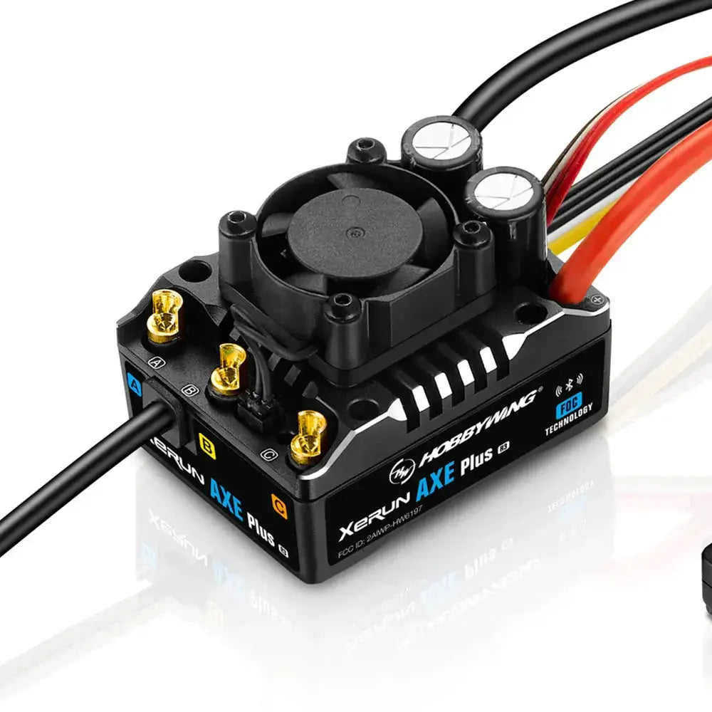 Hobbywing XeRun AXE Plus R3 135A ESC & Brushless Motor for 1/10 RC Crawler – FOC System Waterproof AXE Plus R3 135A ESC (Unit Only) - RC Crawler Parts | FUNYAT