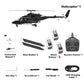 YUXIANG F02 Airwolf RC Helicopter Auto Stabilized 6CH 6-Axis Gyro Optical Flow Positioning Helicopter
