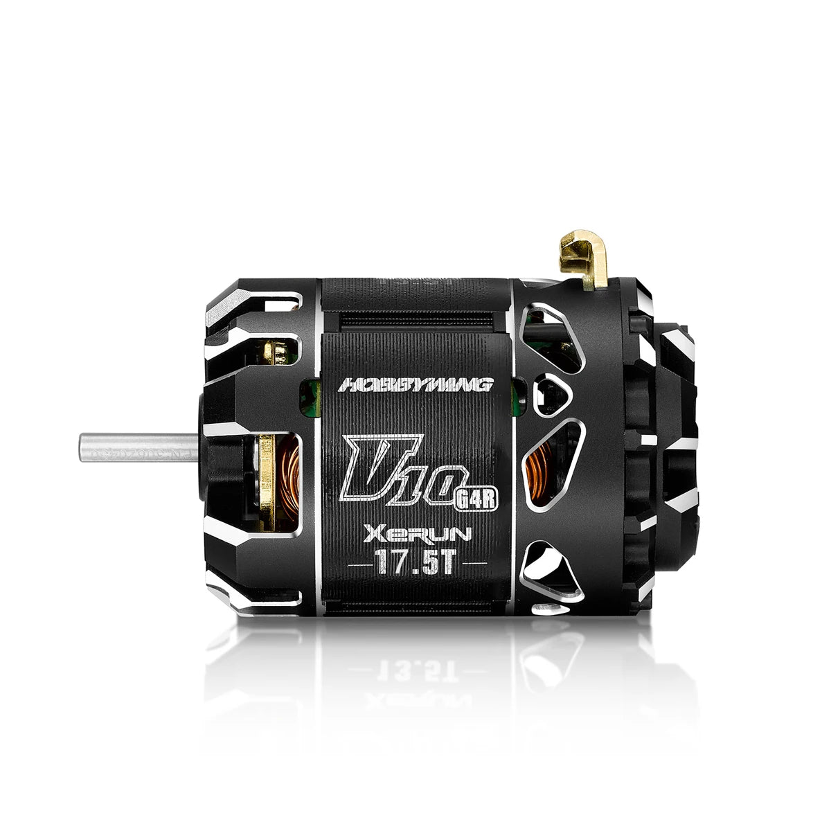 Hobbywing XeRun V10 G4R ROAR Sensored Brushless Motor for 1/10 RC Drift & Racing (13.5T / 17.5T / 21.5T) - RC Car Parts | FUNYAT