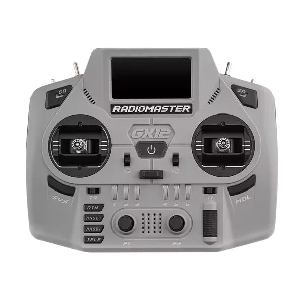 RadioMaster GX12 Crush ExpressLRS Radio Controller 1000Hz CNC Hall Gimbal Dual Band 16CH Transmitter for FPV Drones - RC Radio Controller | FUNYAT