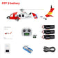 FLYWING MH-60T Jayhawk 470L Scale RC Helicopter RTF with 3x 5000mAh battery — 3 Battery Package