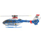 RCERA C123 EC135 RC Helicopter 4CH 6-Axis Gyro Direct drive dual brushless optical flow positioning Air pressure fixed altitude true ducted Helicopter