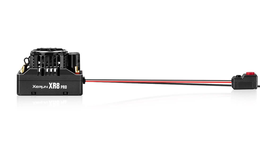 Hobbywing XeRun XR8 Pro G3 200A 2-4S Sensored Brushless ESC for 1/8 RC Buggy & Truggy - RC Car Parts | FUNYAT