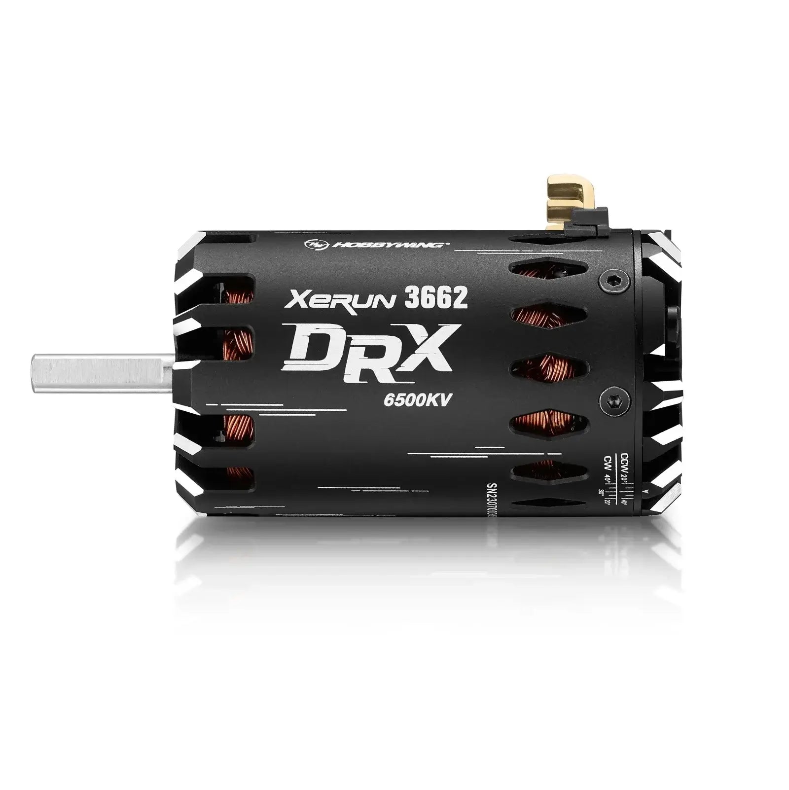Hobbywing XeRun 3662SD DRX 6500KV Sensored Brushless Motor for 1/10 RC Drag Racing (2S LiPo) - RC Motor | FUNYAT