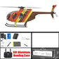 YUXIANG F118S MH-6 Little Bird 1/16 Scale 250-Class FPV RC Military Helicopter 5-Blade Flybarless GPS RTF Orange Without Camera - RC Helicopter | FUNYAT