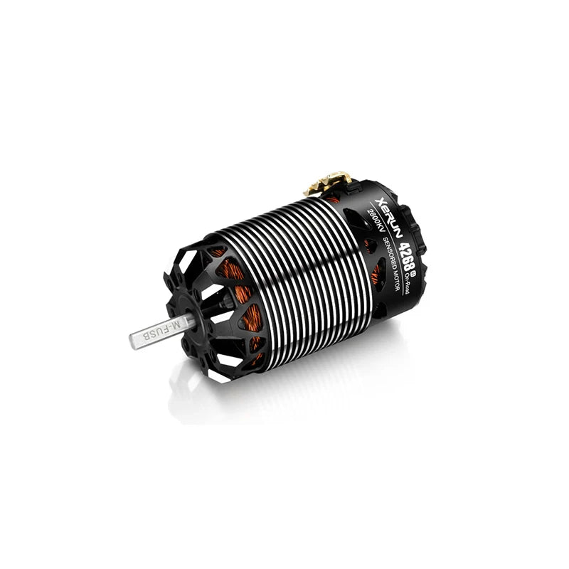 Hobbywing XeRun 4268SD G3 Sensored Brushless Motor 1900kv-2800kv for 1/8 RC Buggy & SCT - RC Car Parts | FUNYAT