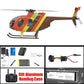 YUXIANG F118S MH-6 Little Bird 1/16 Scale 250-Class FPV RC Military Helicopter 5-Blade Flybarless GPS RTF Orange With Camera - RC Helicopter | FUNYAT