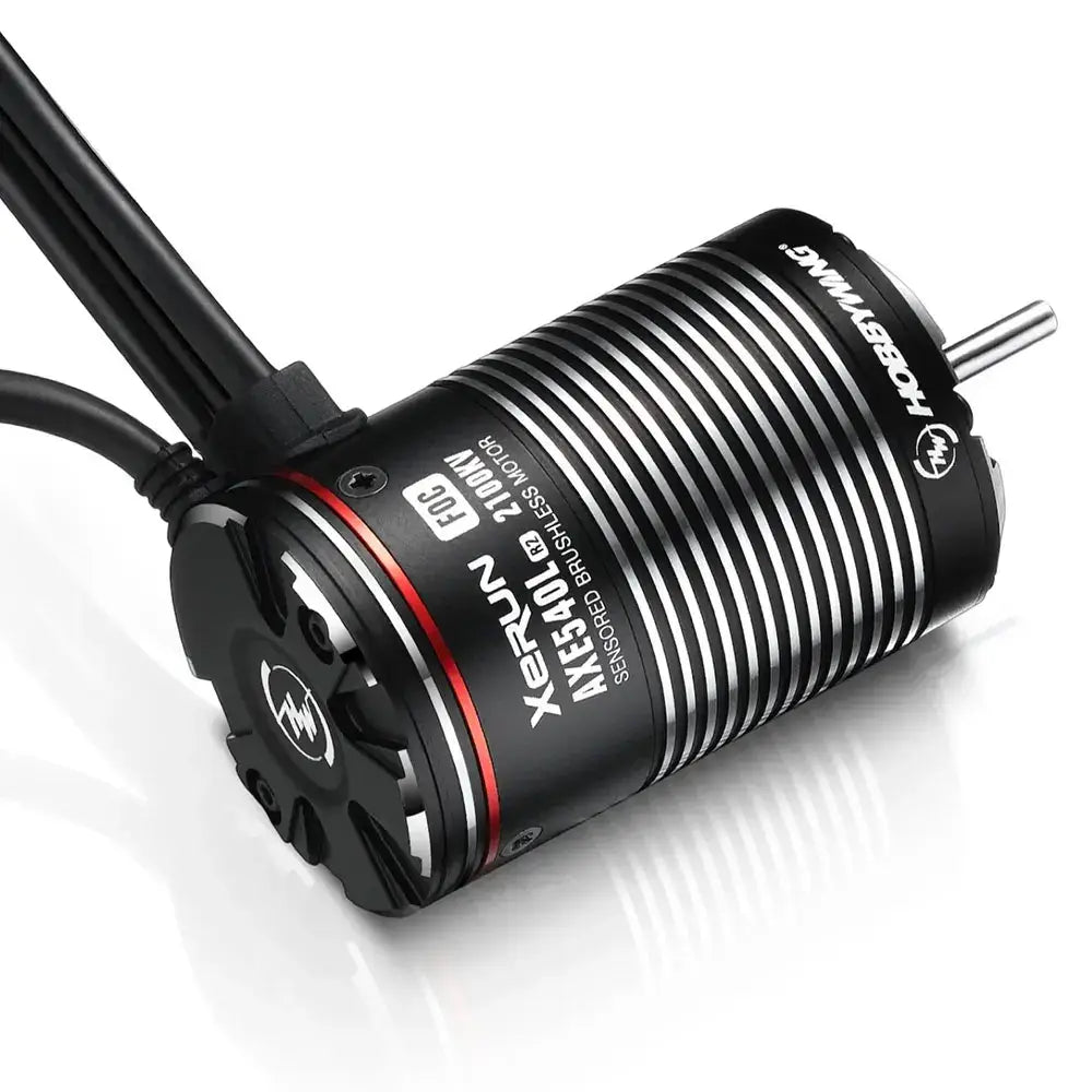 Hobbywing XeRun AXE Plus R3 135A ESC & Brushless Motor for 1/10 RC Crawler – FOC System Waterproof - RC Crawler Parts | FUNYAT