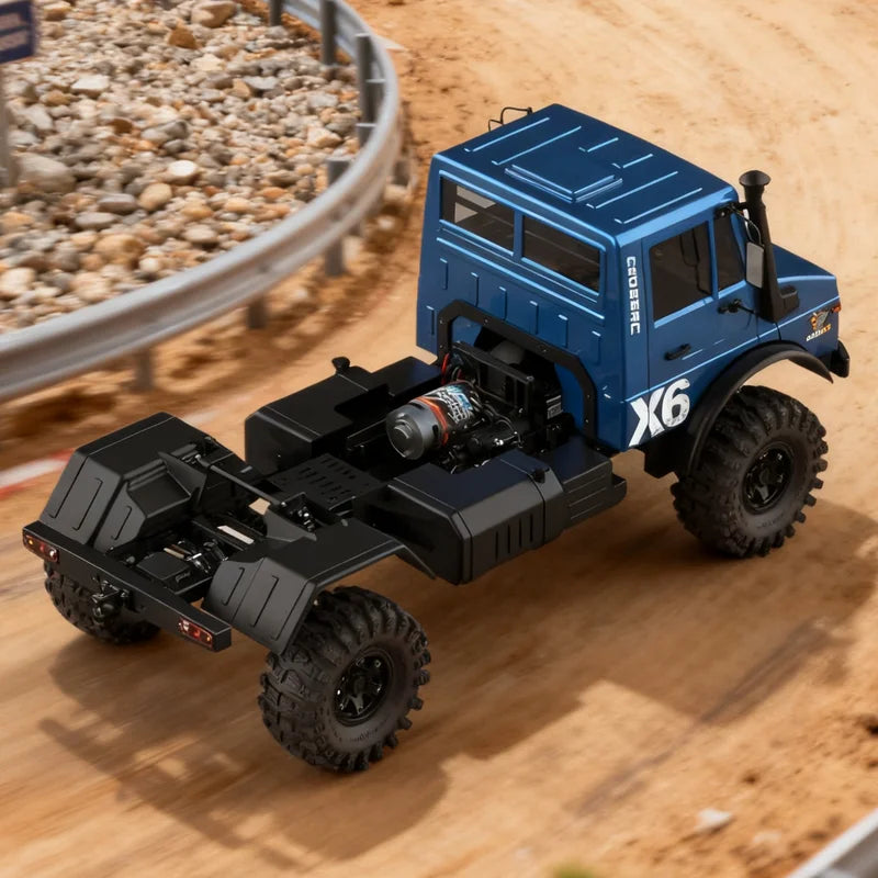 CROSSRC EMO X6 Big Hippo XL3 Big Wild Elephant 1/8 RC Car 4x4/6x6 Climbing Crawler Truck Off-Road Truck