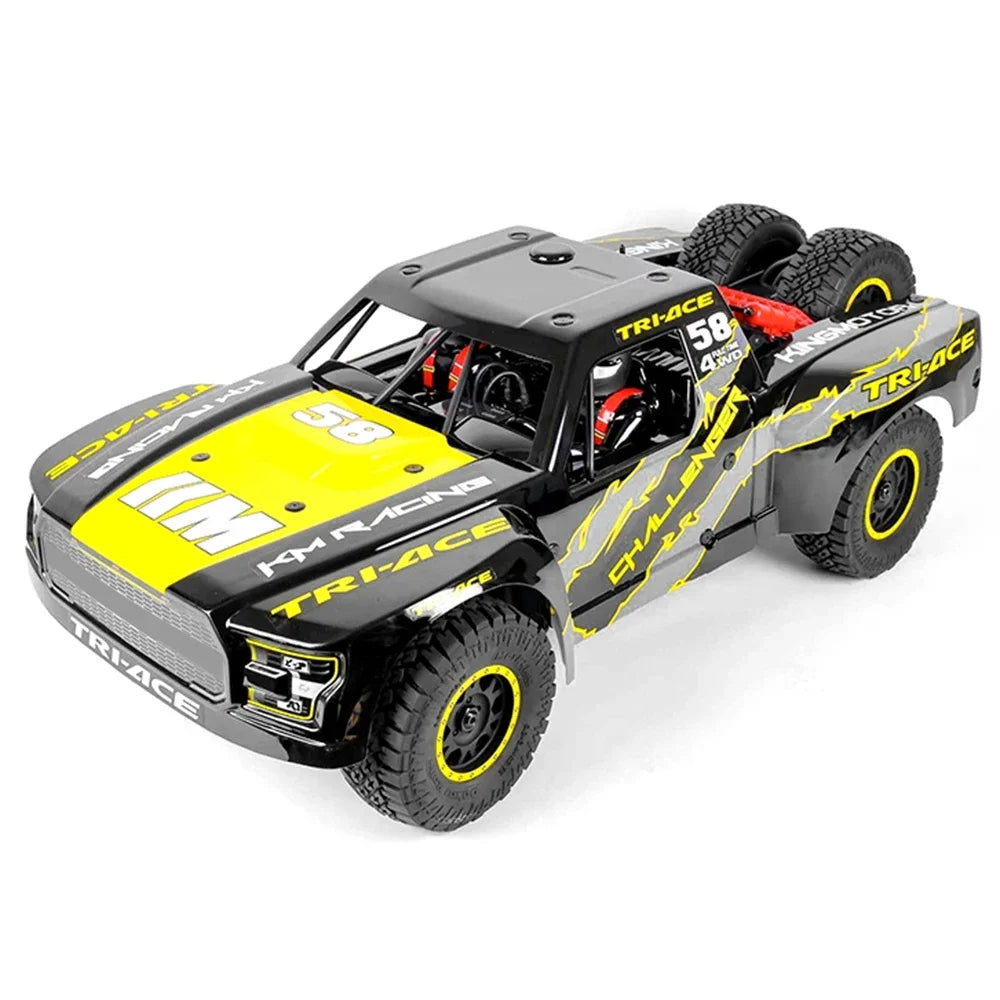TRACTION Hobby KM Challenger 1/6 Scale 4WD Solid Rear Axle RC Desert Truck — ARTR / RTR - RC Car | FUNYAT