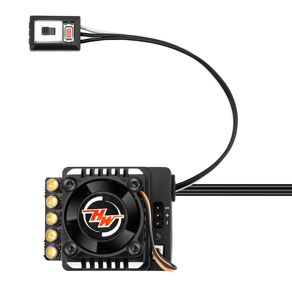 Hobbywing XeRun XR10 Justock G3S ESC — 60A 2S Sensored Brushless Speed Controller for 1/10 RC Cars - RC Car Parts & Electronics | FUNYAT