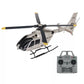 RCERA C123 EC135 RC Helicopter 4CH 6-Axis Gyro Direct drive dual brushless optical flow positioning Air pressure fixed altitude true ducted Helicopter