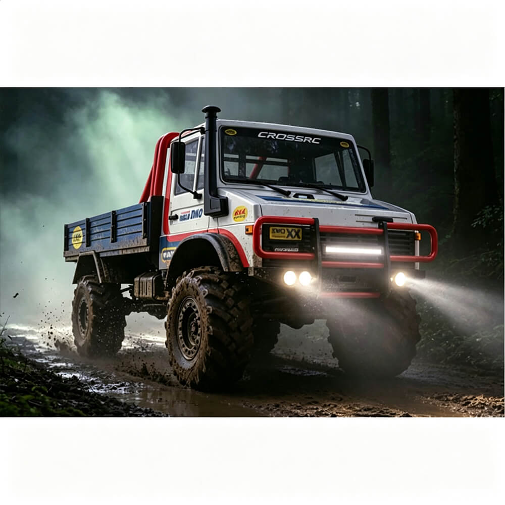 CROSSRC EMO XXL Ultra Thunder Dragon 6x6 1/6 RC crawler — side profile view