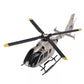 RCERA C123 EC135 RC Helicopter 4CH 6-Axis Gyro Direct drive dual brushless optical flow positioning Air pressure fixed altitude true ducted Helicopter