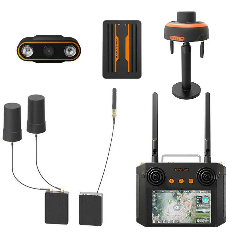 Skydroid S1 PRO H12 Pro RTK base station with 3-in-1 FPV camera complete UAV solution

