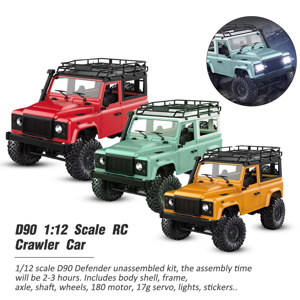 RC cars D90 1:12 scale RC crawler car 2.4G four-wheel drive assembled complete vehicle MN-90K