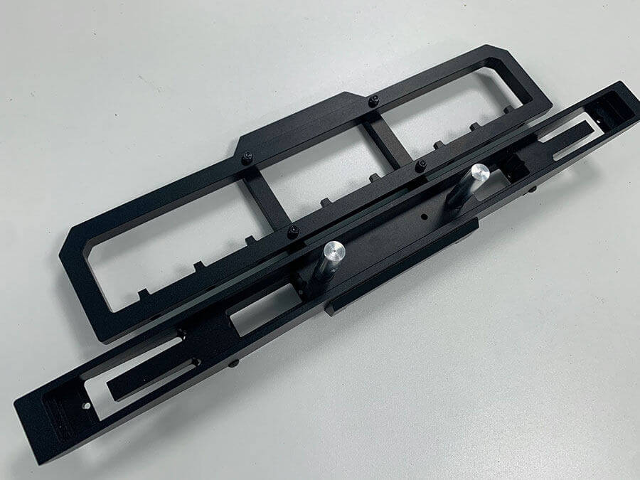 CROSSRC EMO XX XXL 1/6 RC Crawler Metal Front Bumper LED Light Mod Accessory - ACCESSORIES | FUNYAT