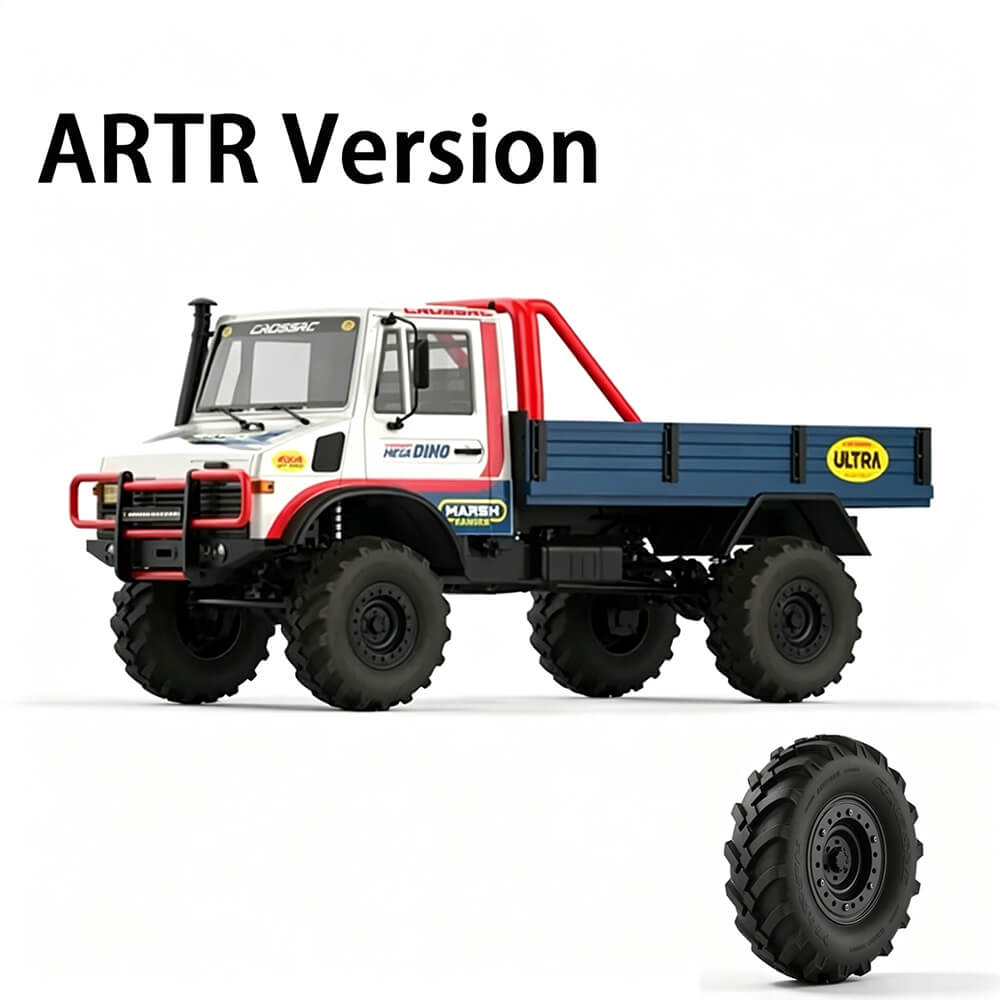 CROSSRC EMO XXL Ultra Thunder Dragon 6x6 — DumboRC X6 6-channel 2.4GHz radio and LED lighting system