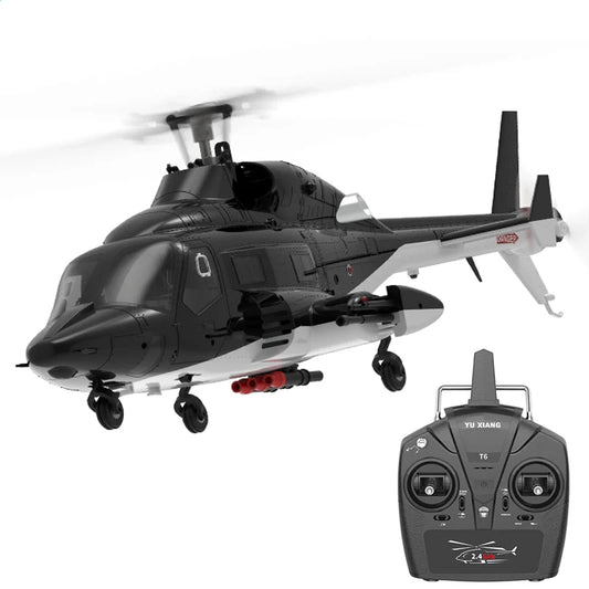 YUXIANG F02 Airwolf RC Helicopter Auto Stabilized 6CH 6-Axis Gyro Optical Flow Positioning Helicopter - RC Helicopter | FUNYAT