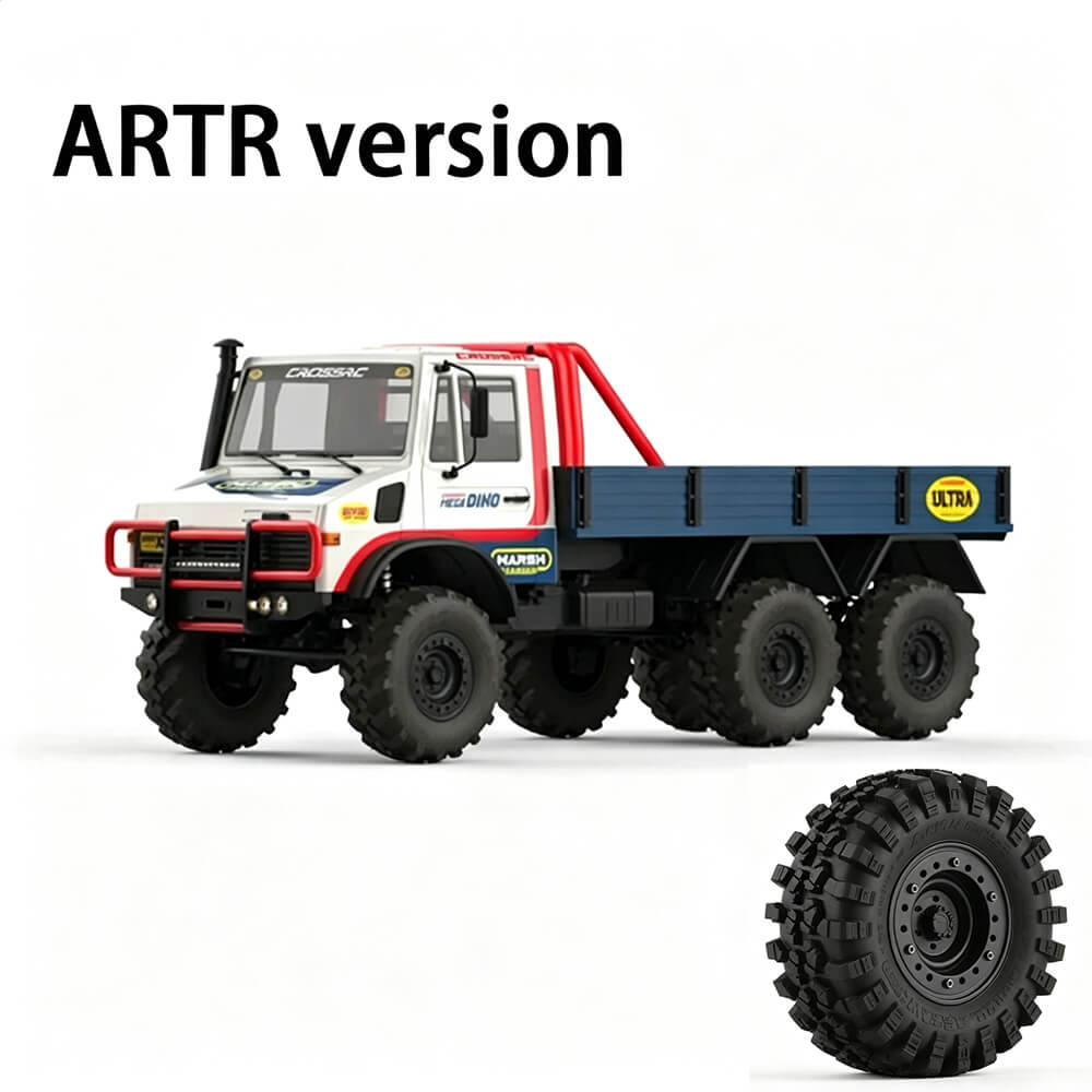 CROSSRC EMO XXL Ultra Thunder Dragon 6x6 ARTR version — side view with large off-road tires