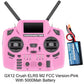RadioMaster GX12 Crush ExpressLRS Radio Controller 1000Hz CNC Hall Gimbal Dual Band 16CH Transmitter for FPV Drones Pink Included 5000mAh Battery - RC Radio Controller | FUNYAT