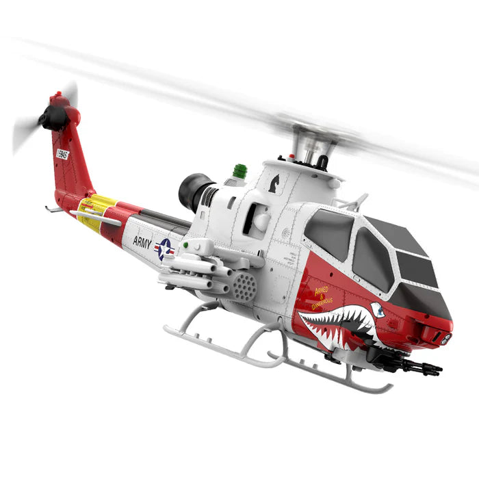 YUXIANG F112S AH-1 Cobra GPS optical flow positioning system detail
