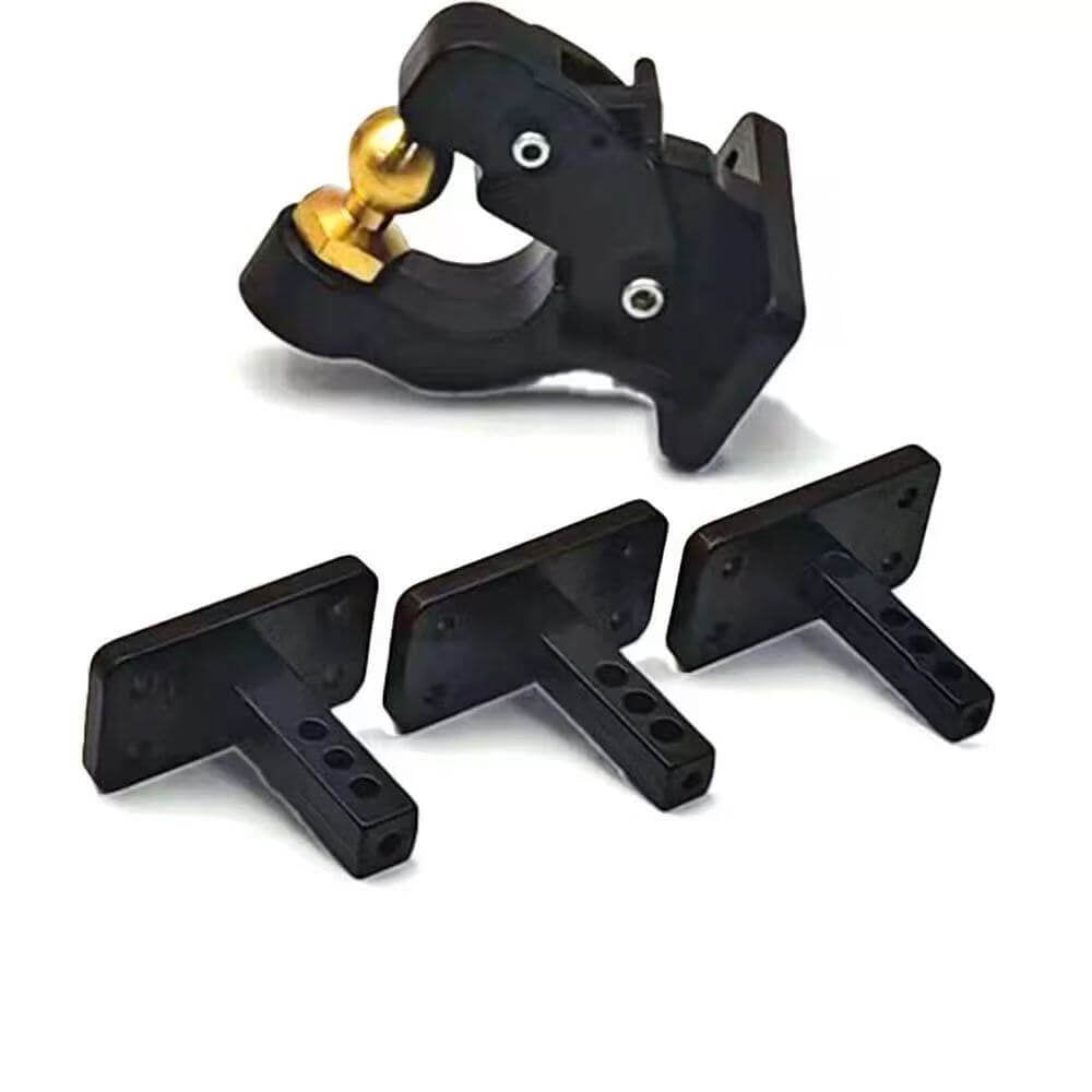 CROSSRC EMO XX/XXL 1/6 RC Car Stainless Steel Chassis Guard / Counterweight / Trailer Hook / Rear Box Roof Accessories