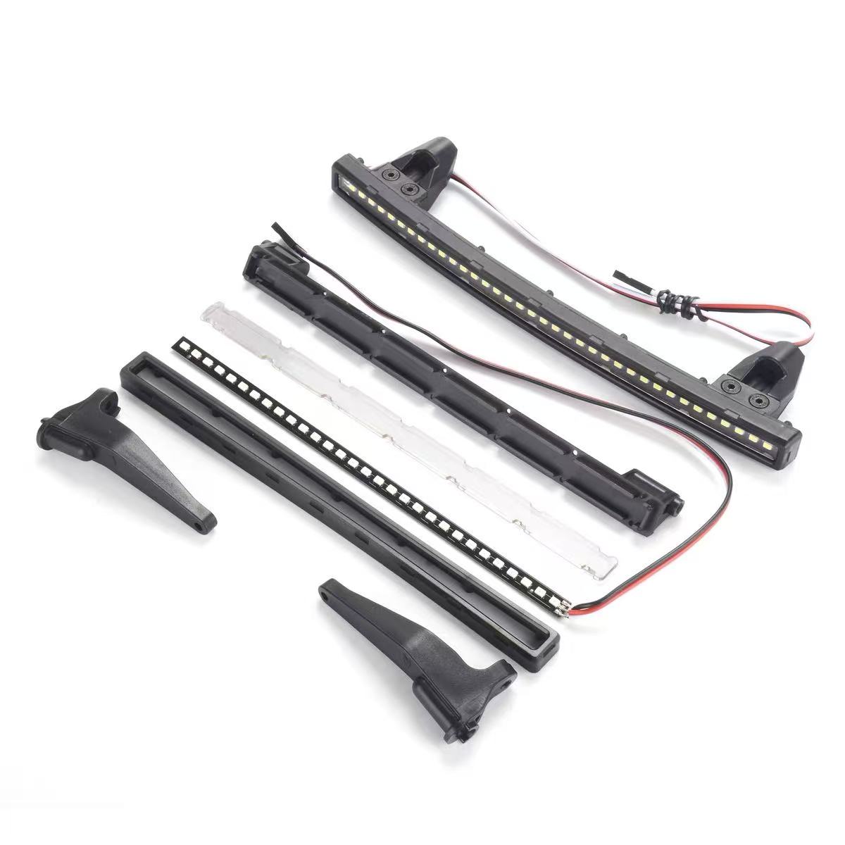TRACTION Hobby KM Challenger 1/6 Scale 4WD Solid Rear Axle RC Desert Truck — ARTR / RTR Front & Rear Roof LED Light Set - RC Car | FUNYAT