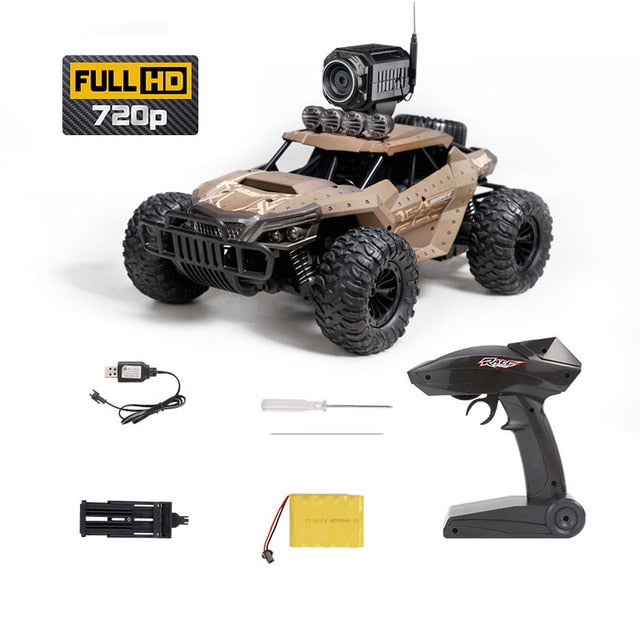 RC Car Off-road Car WiFi FPV 1:18 With 720P HD Camera