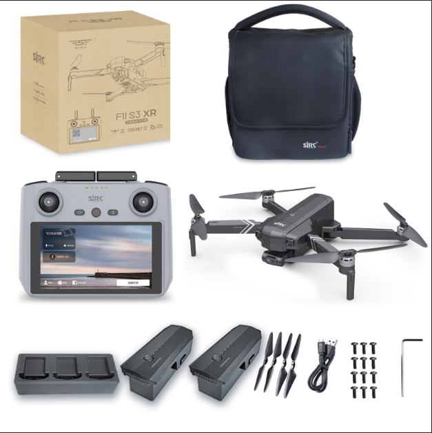 SJRC F11 S3 XR 4K GPS Camera Drone – 3-Axis Gimbal 3 Battery - Drone | FUNYAT