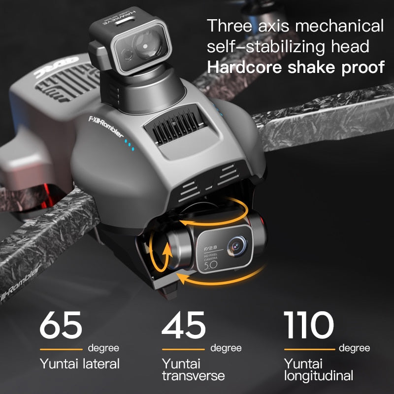 4DRC F13 RC Drone 3-axis Gimbal Obstacle Avoidance GPS 5G 4K EIS Camera 3km FPV Quadcopter