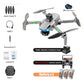 S135 Pro 4K Drone 3-Axis Gimbal 360° Obstacle Avoidance Brushless Foldable GPS 5G WiFi 4K ESC Dual Camera Quadcopter