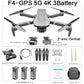 4K Drone 3-Axis Gimbal 360° Obstacle Avoidance F4S Professional Dual HD EIS Camera GPS 5G Wifi Brushless Quadcopter