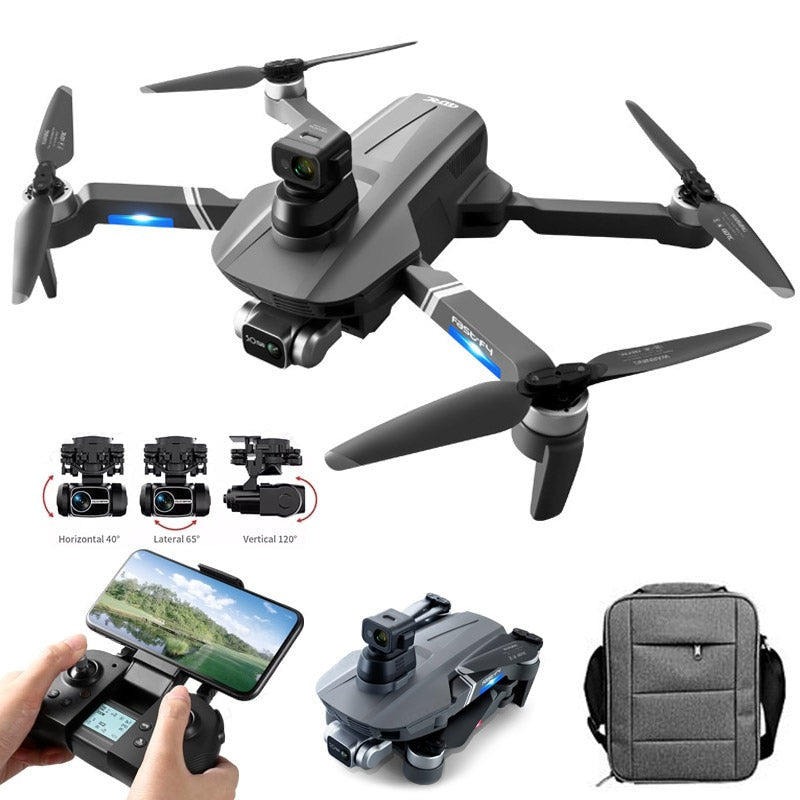 4K Drone 3-Axis Gimbal 360° Obstacle Avoidance F4S Professional Dual HD EIS Camera GPS 5G Wifi Brushless Quadcopter